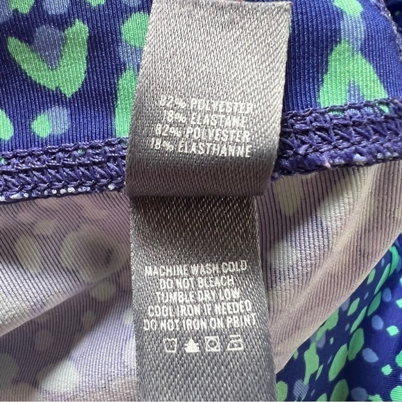 Aerie Women’s Blue Patterned High Waisted Leggings, Small - Picture 7 of 8